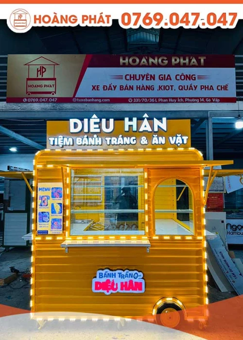 Kiot bánh tráng 2m3 x 1m7 K347