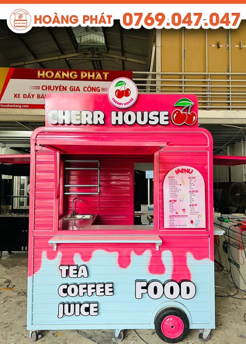 Kiot bán trà và cafe 1m8 x 1m6 K364