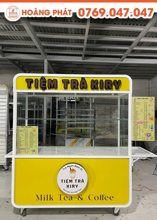 Xe trà sữa và cà phê 1m6 x 60 XTS363