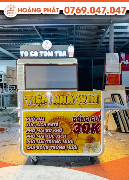 Tủ xe bán bánh 1m2 x 60 x 1m XBH408