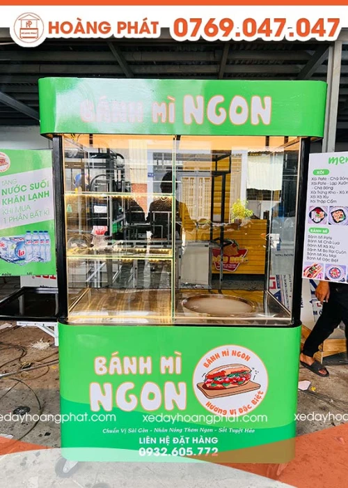Xe Bánh Mì 1m-1m8 x 60 x 2m XBM85