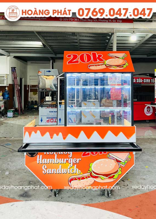 Xe Bánh Mì 1m-1m8 x 60 x 2m XBM93
