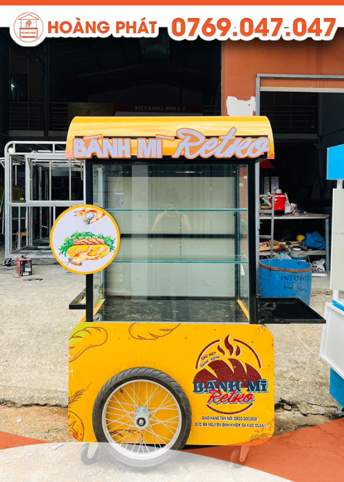 Xe bánh mỳ 1m2 x 60 x 2m XBM298