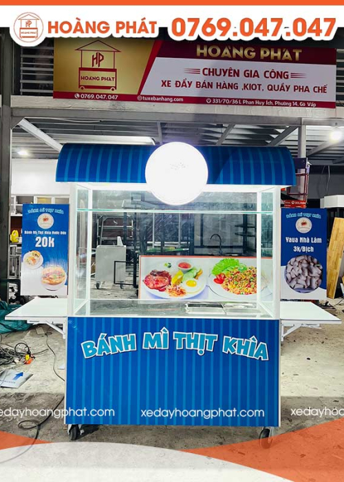 Xe Bánh Mì 1m-1m8 x 60 x 2m XBM98