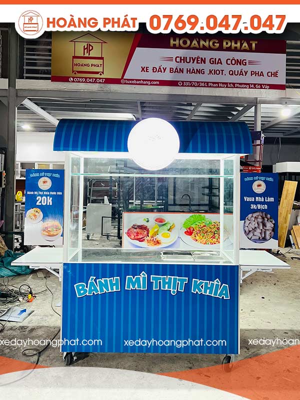 Xe Bánh Mì 1m-1m8 x 60 x 2m XBM98