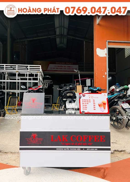 Xe Cà Phê 1m-1m8 x 60 x 2m XCF82