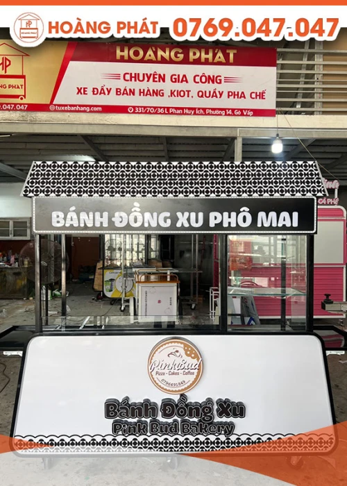 Xe bánh đồng xu 1m8 x 60 XBH288