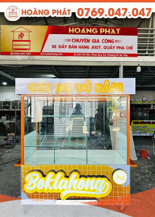 Xe bán gỏi 1m6 x 60 XBH339