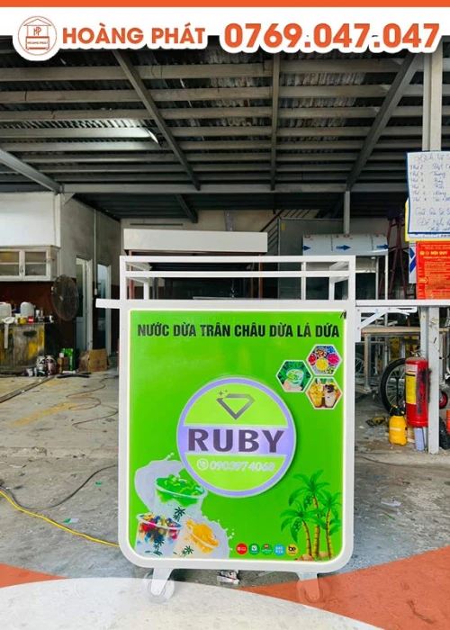 Xe Nước Dừa Trân Châu 80 x 60 XBH262
