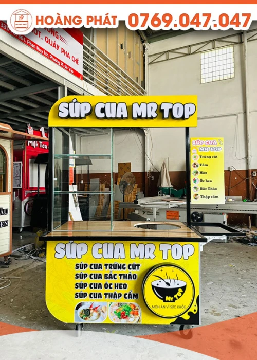 Xe súp cua 1m2 x 60 x 2m XBH390