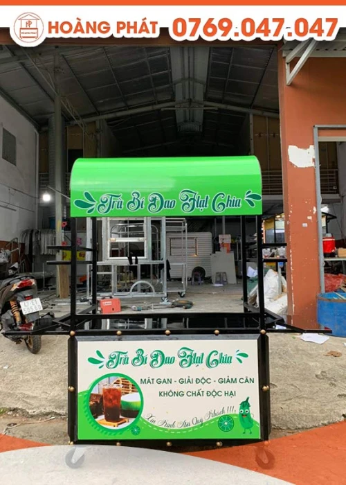 Xe Trà Bí Đao 1m2 x 60 x 2m XBH263