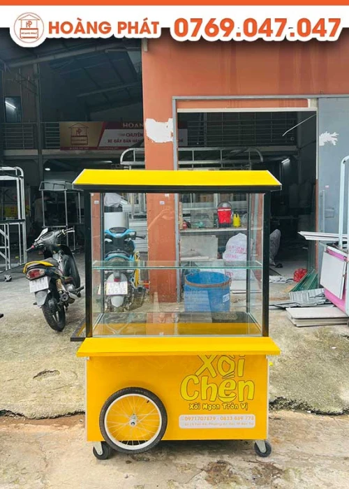 Xe bán xôi chén 1m2 x 60 x 2m XBH370