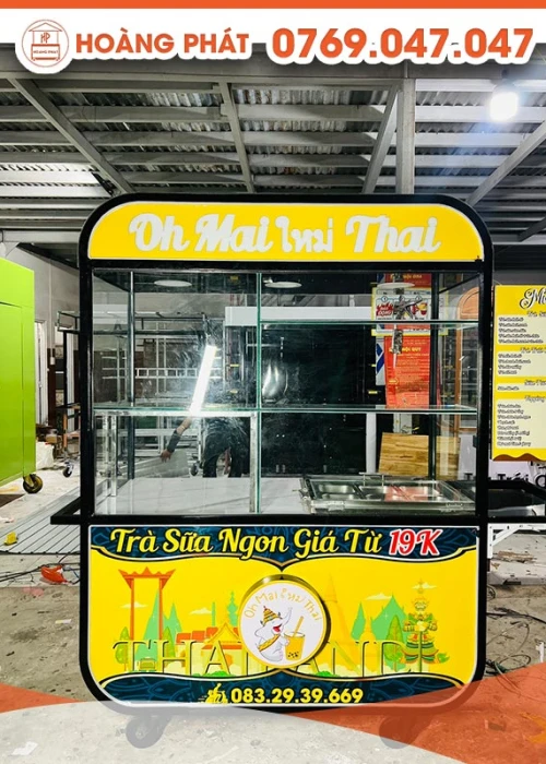 Xe Trà Sữa Thái Lan 1m4 x 60 x 2m XTS267