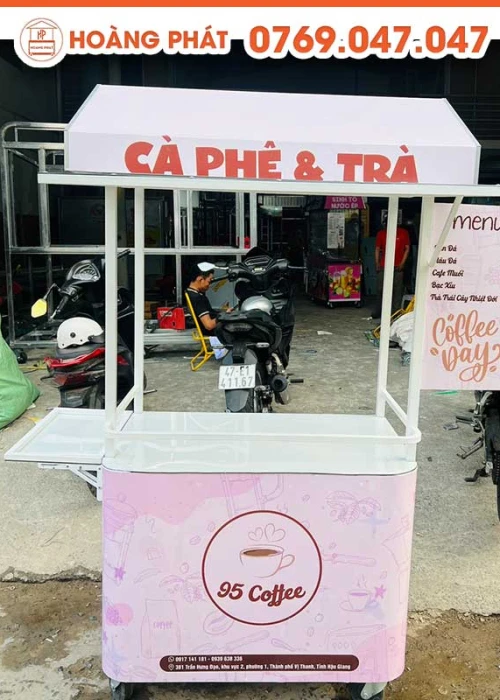 Xe Trà Sữa 1m-1m8 x 60 x 2m XTS30